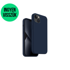 Uniq Lino Apple iPhone 14 Plus, szilikon tok, kék tok és táska