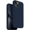 Uniq Lino Apple iPhone 14 Plus, szilikon tok, kék (UNIQ704)