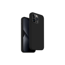 Uniq Lino Apple iPhone 14 Pro, szilikon tok, fekete tok és táska