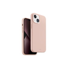 Uniq Lino Hue Apple iPhone 14, MagSafe szilikon tok, rózsaszín tok és táska
