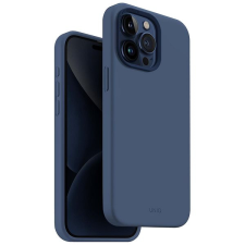 Uniq Lino Hue MagClick ochranný kryt na iPhone 15 Pro Max, Navy (Blue) tok és táska
