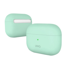 Uniq Lino Hybrid Liquid Apple Airpods Pro tok, zöld fülhallgató, fejhallgató tok