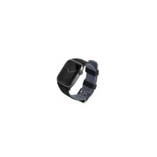 Uniq Linus Airosoft Apple Watch 38/40/41mm szilikon szíj, fekete okosóra kellék