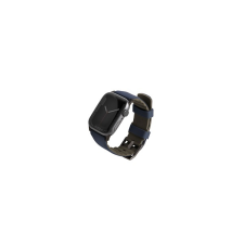 Uniq Linus Airosoft Apple Watch 42/44/45mm szilikon szíj, kék okosóra kellék