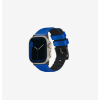 Uniq Linus Airosoft Apple Watch S4/S5/S6/S7/S8/S9/SE/Ultra Szilikon Szíj 42/44/45/49mm - Kék