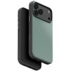 Uniq Lyden DS Magclick Apple iPhone 18 Pro / 17 Pro tok, MagSafe, műbőr, zöld