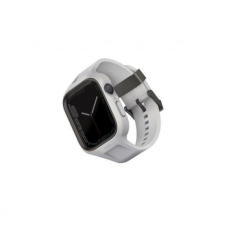 Uniq Monos Apple Watch 44/45mm hibrid szíj tok szürke (UNIQ-45MM-MONOSGRY) okosóra kellék