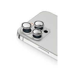 Uniq Optix Apple iPhone 13 Pro/13 Pro Max tempered glass kamera védő üvegfólia, ezüst mobiltelefon kellék