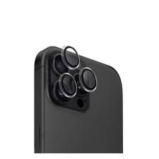 Uniq Optix iPhone 16 Pro/ 16 Pro Max kameravédő üvegfólia, átlátszó mobiltelefon kellék