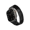Uniq Osta Apple Watch 42/44/45/49mm fém szíj, fekete