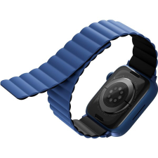 Uniq Revix Reversible Magnetic Apple Watch 42 / 44 / 45 / Ultra 49mm - kék - fekete okosóra kellék