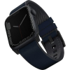 Uniq Straden vízálló bőr Apple Watch szíj, 49/45/44/42MM, kék (UNIQ590BLU)