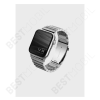Uniq Strova Apple Watch 42/44mm fém szíj, ezüst