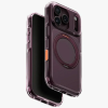 Uniq Swivix Apple iPhone 18 Pro / 17 Pro tok gyűrűs telefontartóval, MagSafe, 360 fokban forgatható, lila
