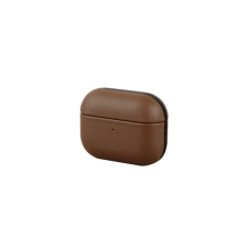 Uniq Terra Apple Airpods 2021 bőr tok, barna fülhallgató, fejhallgató tok