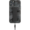 Uniq Tok Heldro iPhone 12 Pro Max 6,7" Fekete/szürke Terepmintás Antimikrobiális Tok (UNIQ387CHACAM)