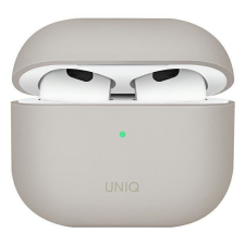 Uniq tok Lino Airpods 3 gen. Szilikon bézs / bézs audió kellék