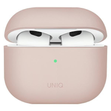 Uniq tok Lino Airpods 3. gen. Szilikon rózsaszín / blush rózsaszín fülhallgató, fejhallgató tok
