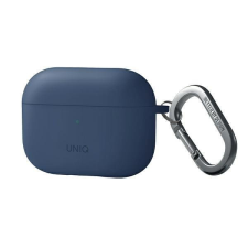 Uniq tok Nexo AirPods Pro 2 gen + fülkampók szilikon kék/kaszpi kék audió kellék