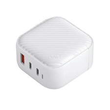 Uniq töltő Verge Pro 66W Gan USB-C fehér kábel és adapter