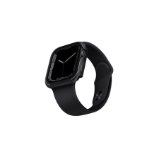 Uniq Valencia Apple Watch 45mm/44mm aluminium tok, fekete okosóra kellék