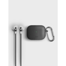 Uniq Vencer Apple AirPods Pro tok + nyakbaakasztó szürke (46579) (u46579) - Fülhallgató tok fülhallgató, fejhallgató tok