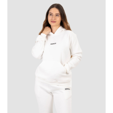  Uniszex kapucnis "Fluffy", ekrü - XL