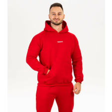 Uniszex kapucnis "Fluffy", piros - XXL női edzőruha