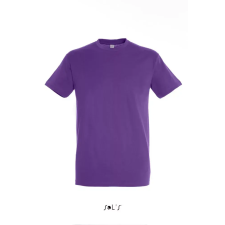  Uniszex REGENT kereknyakú rövid ujjú pamut póló, SOLS SO11380, Light Purple-2XL férfi póló