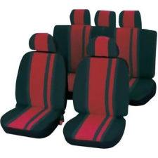 Unitec Autó üléshuzat készlet, 14 részes, piros/fekete, Unitec egyéb autós eszköz