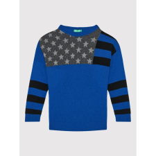 United Colors of Benetton Sweater 1032Q1128 Sötétkék Regular Fit gyerek pulóver, kardigán