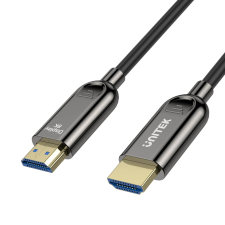 Unitek C11085GY01 HDMI - HDMI 2.1 8K 120Hz kábel 70m - Fekete (C11085GY01-70M) kábel és adapter