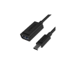 Unitek C476BK-1M USB Type-C apa - USB-A anya Adapter