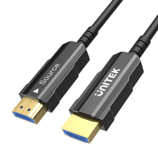 Unitek HDMI 2.0a aktív optikai kábel 4K 60Hz 15m (C11072BK-15M) kábel és adapter