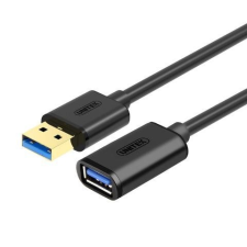 Unitek Prémium USB 3.0 hosszabbító kábel 1m (Y-C457GBK) kábel és adapter