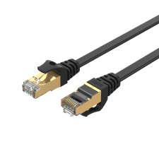 Unitek SSTP CAT7 Patch kábel 1m Fekete (C1897BK-1M) kábel és adapter