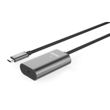 Unitek U305A USB-C aktív hosszabbító 5m - Fekete kábel és adapter