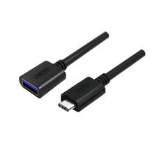 Unitek UNITEK Y-C476BK USB kábel 0,2 M USB 3.2 Gen 1 (3.1 Gen 1) USB C USB A Fekete kábel és adapter