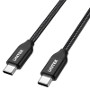 Unitek USB-C apa - USB-C apa Adat- és töltőkábel 2m - Fekete (C14059BK)
