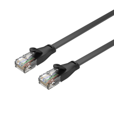 Unitek UTP CAT6 Patch kábel 1m - Fekete (C1809GBK) kábel és adapter