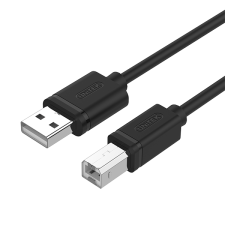 Unitek Y-C4001GBK USB-A 2.0 - USB-B Adapterkábel 2.0m Fekete kábel és adapter