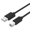 Unitek Y-C421GBK USB-A apa - USB-B apa Átalakító kábel 5m - Fekete (Y-C421GBK)
