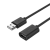 Unitek Y-C447GBK USB 2.0-A apa - USB 2.0-A anya hosszabbító kábel 0.5m - Fekete