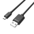 Unitek Y-C451GBK USB 2.0 - MicroUSB Adat- és Töltőkábel 1.0m Fekete (Y-C451GBK)
