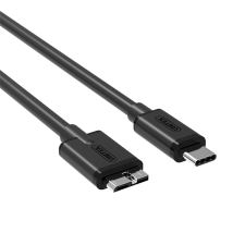 Unitek Y-C475BK USB 3.1 típus-C apa - micro USB 3.0 apa Kábel - Fekete (Y-C475BK) kábel és adapter
