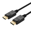 Unitek Y-C608BK DisplayPort - DisplayPort Összekötő kábel 2m Fekete (Y-C608BK)