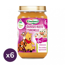 Univer zöldséges rizottó csirkemellel, 6 hó+ (6x163 g) bébiétel