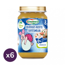 Univer zöldséges rizottó sertésmájjal, 8 hó+ (6x163 g) bébiétel