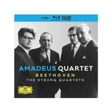 Universal Music Amadeus Quartet - Beethoven: The String Quartets (Box Set) (CD + Blu-ray) klasszikus