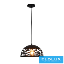 Universo Függeszték E27 max.60w IP20 ∅360 fekete világítás